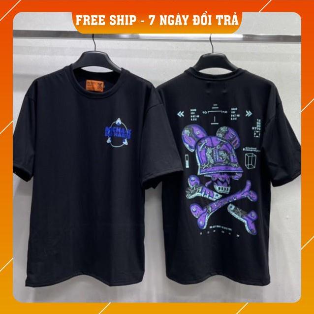 áo thun form tộng nam nữ BAD HABITS tay lỡ FULL TAG