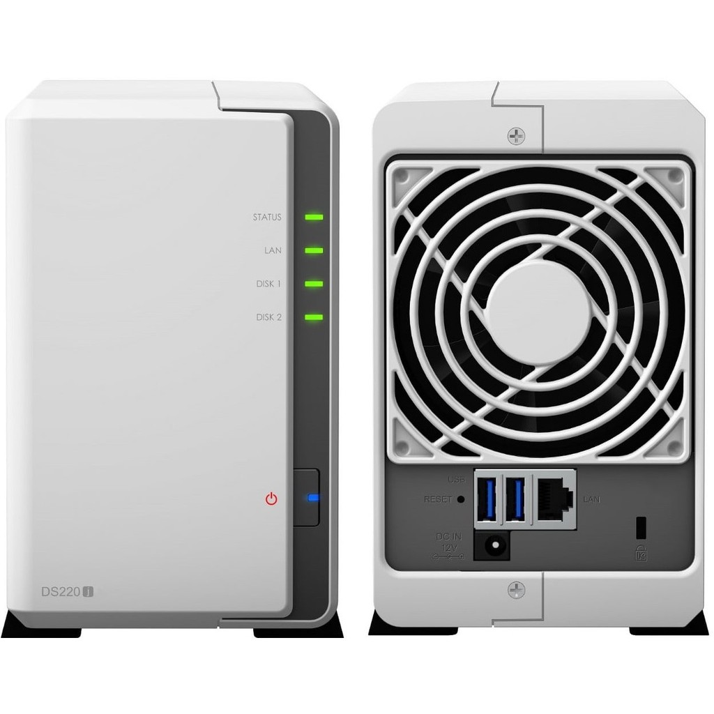 Thiết bị lưu trữ Nas Synology DS220j  - Hàng Chính Hãng
