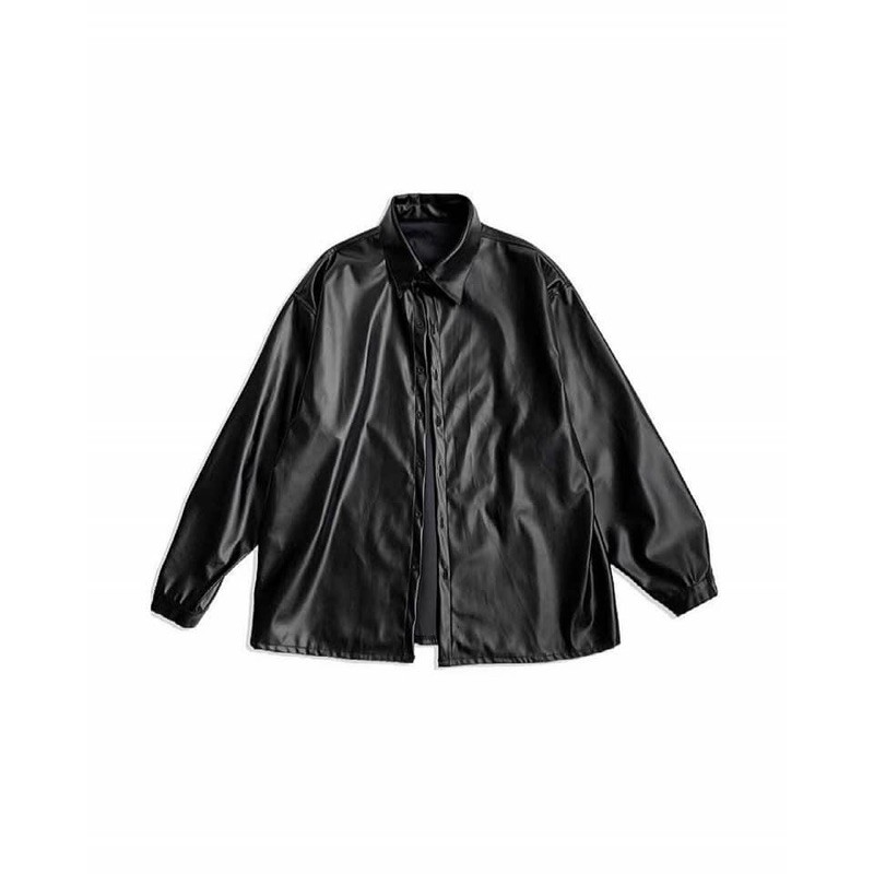 oversize leather JACKET (áo khoác da) | WebRaoVat - webraovat.net.vn