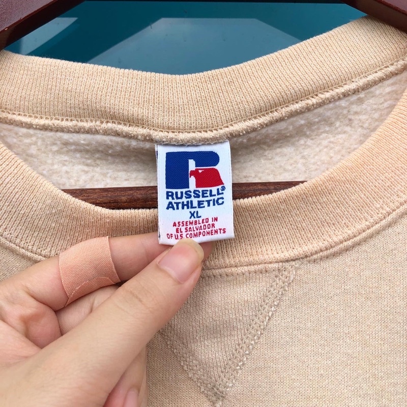 ÁO SWEATER RUSSELL VINTAGE AUTH