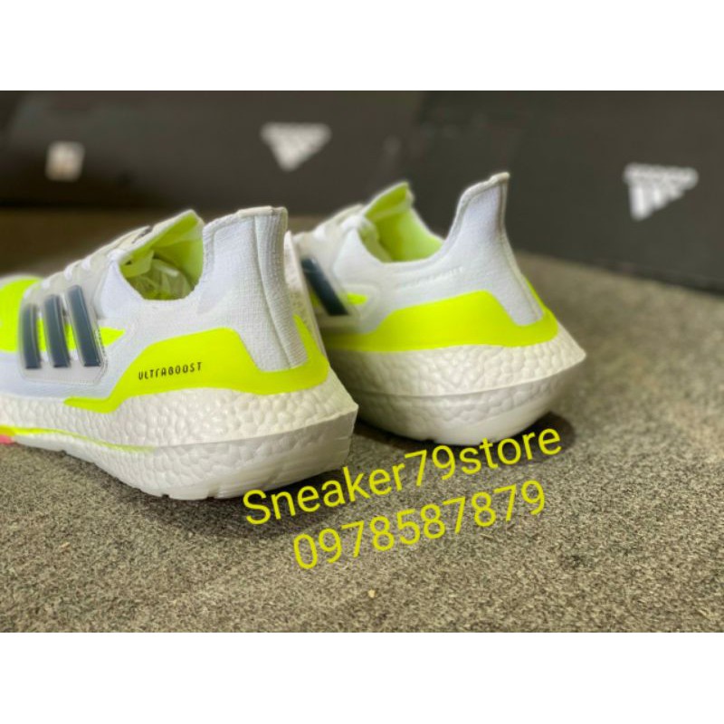Giày Adidas UltraBoost 21 Solar Yellow FY0377 Men's [Chính Hãng - Auth - Hình Ảnh Sản Phẩm Độc Quyền]