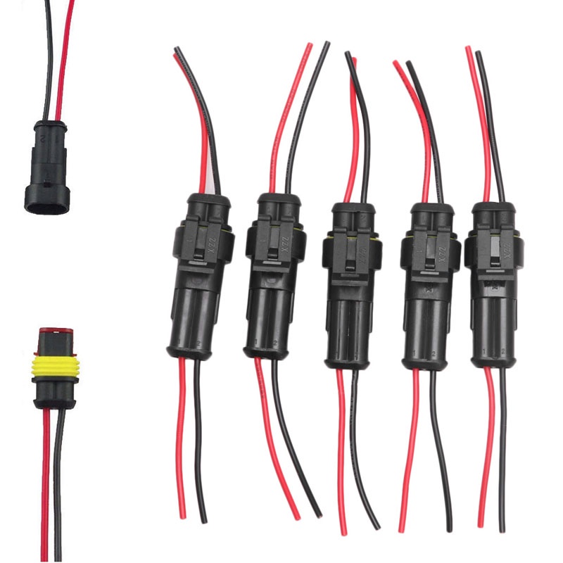 Ổ Cắm Điện 5 X 2 Pin Chống Thấm Nước Cho Xe Hơi