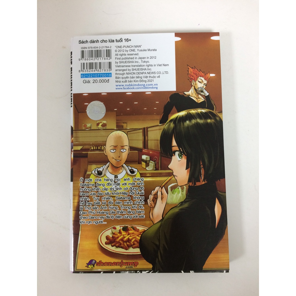 Sách - One punch man - Tập 18