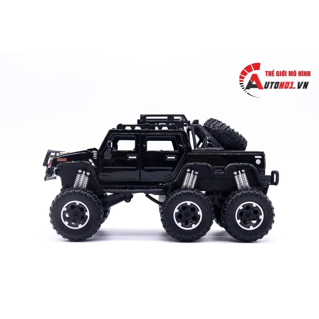 MÔ HÌNH XE HUMMER BLACK 1:32 TY MODEL CÓ HỘP 6413