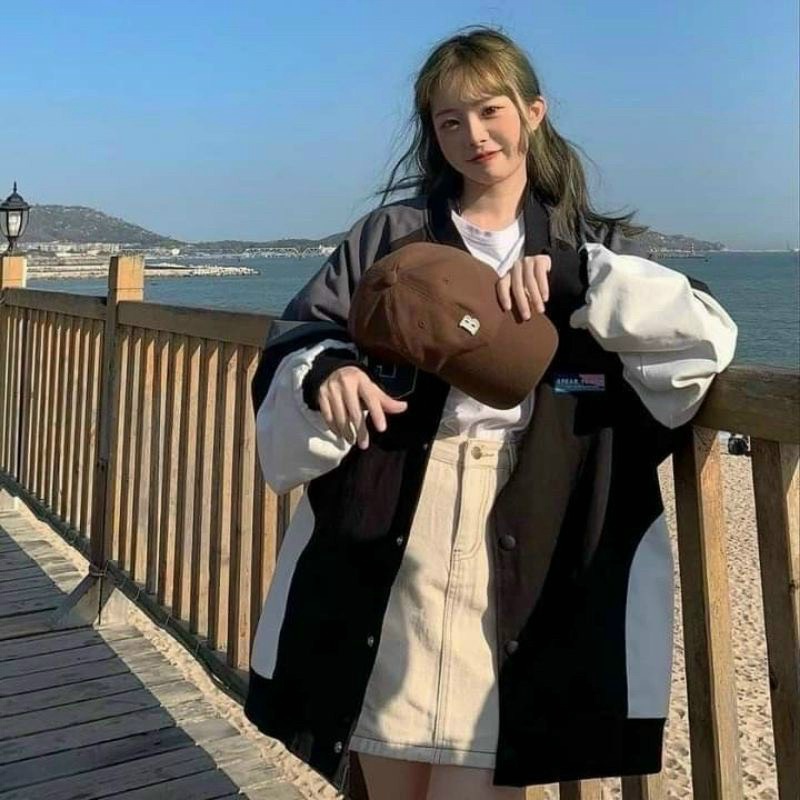 (HCM) ÁO KHOÁC DÙ 2 LỚP PHỐI CỰC CHẤT - PHONG CÁCH HÀN QUỐC HOTTREND THỜI TRANG GENZ CHO CÁC BẠN TRẺ KM FASHION