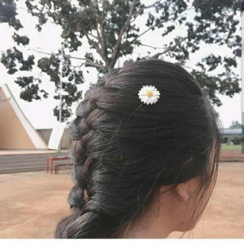 HOT | KẸP TÓC HOẶC DÂY BUỘC TÓC HOA CÚC CỰC XINH | VIDEO THẬT | KISS PLAZA