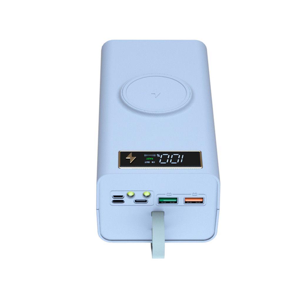 BTLIMER Giá Đỡ Pin Sạc Dự Phòng 21 X 18650 Không Hàn Hai Cổng USB Màn Hình LCD