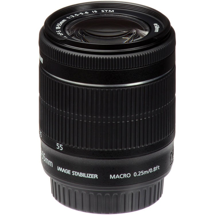 Canon EFS 1855mm f/3.55.6 IS STM Nhập khẩu, bảo hành 12 tháng