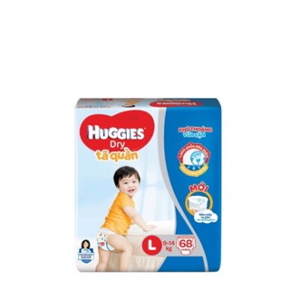 Tã quần huggies m74, l68, xl62, xxl56