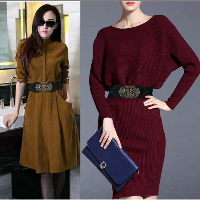 Thắt lưng nữ Dây nịt nữ đai váy đẹp thời trang Hàn Quốc