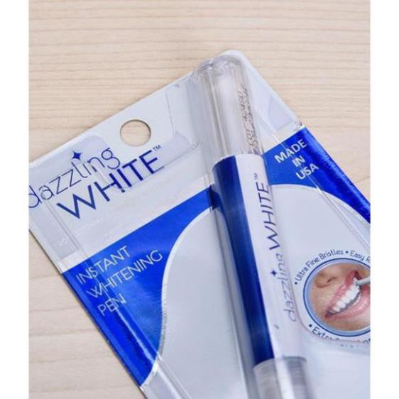 Bút Tẩy trắng răng SIÊU TỐC Dazzling White - Nhập khẩu USA Chính Hãng - Trắng Răng 7 Ngày - Tặng Mặt Nạ Nhau Thai Cừu