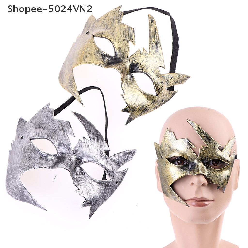 [Mới &amp; Halloween] Mặt Nạ Nửa Mặt Hóa Trang Halloween / Giáng Sinh