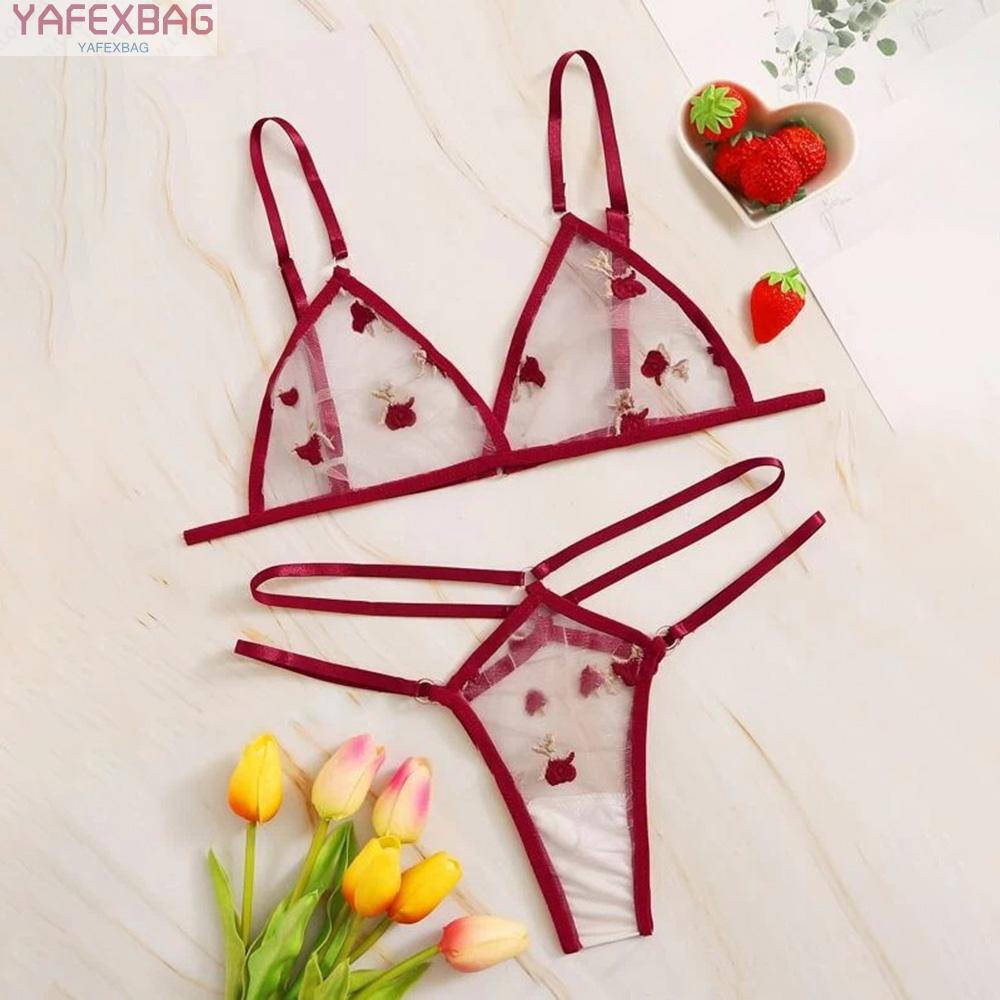 Set Đồ Lót Ren Hoa Thiết Kế Quyến Rũ Cho Phái Nữ | BigBuy360 - bigbuy360.vn