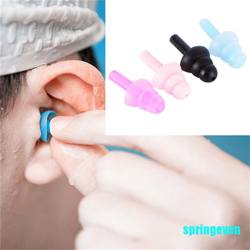 Bộ 4 Nút Bịt Tai Chống Ngáy Bằng Silicone Tiện Dụng Khi Ngủ