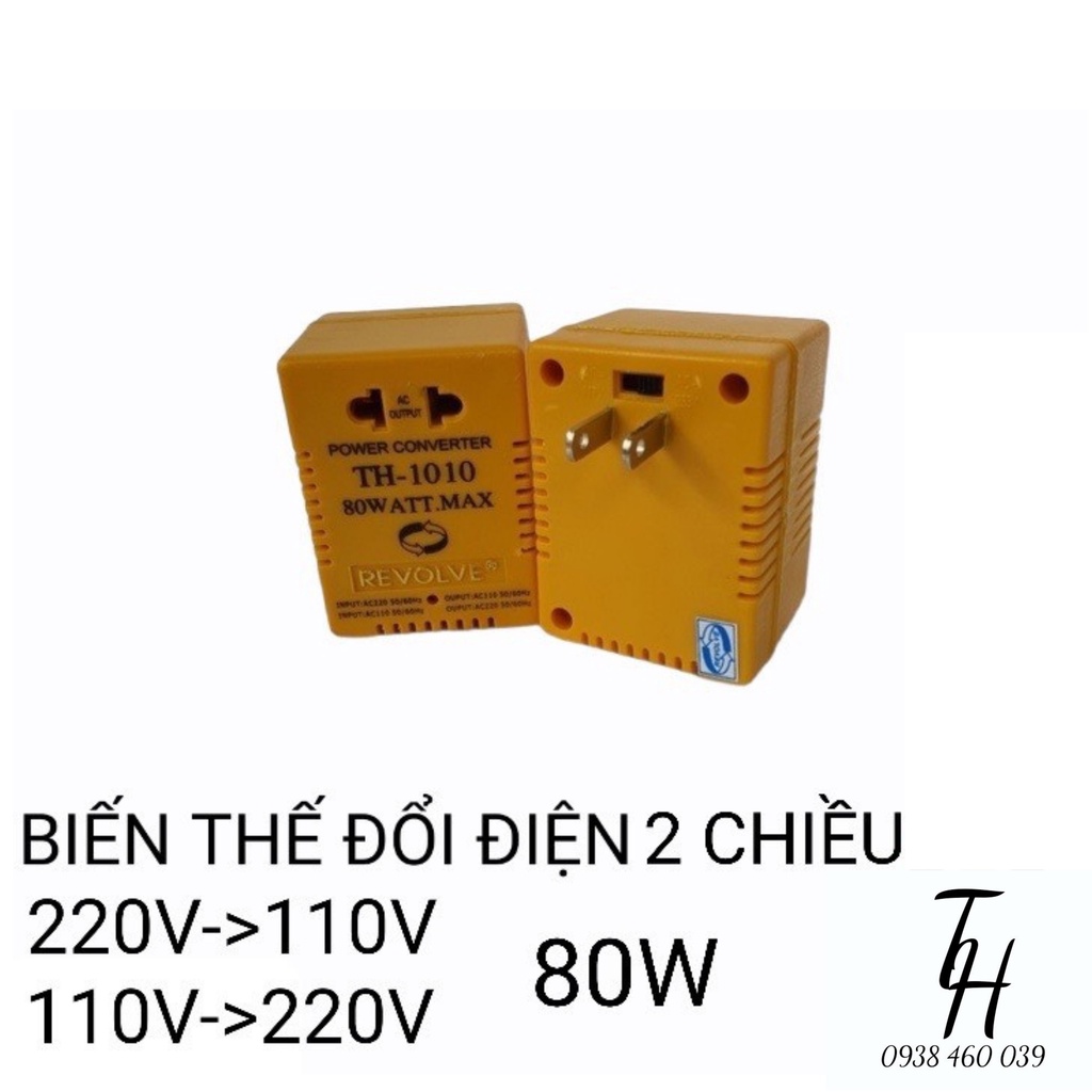Biến áp-biến thế- đổi điện 220v ra 110v và 110v ra 220v--50w-- 80w -100w -150w-180w
