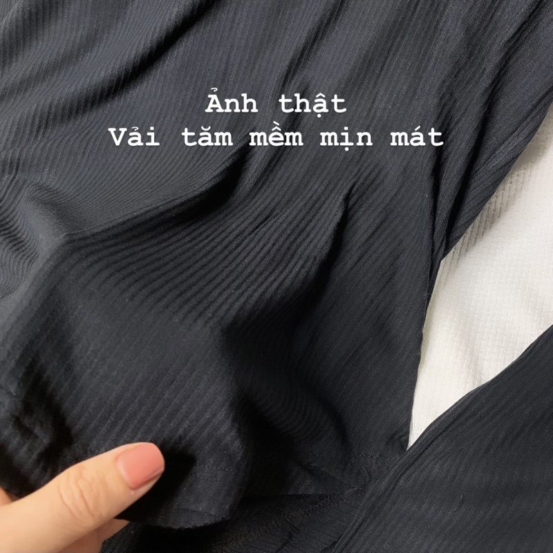 Áo Thun Nữ Dài Tay Cổ Tròn Đuôi Tôm Chất Thun Len Tăm Mỏng Mặc Thu Đông THUS A2H04 | BigBuy360 - bigbuy360.vn