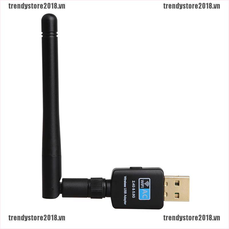 Usb Wifi 600mbps 5.8ghz + 2.4ghz | BigBuy360 - bigbuy360.vn