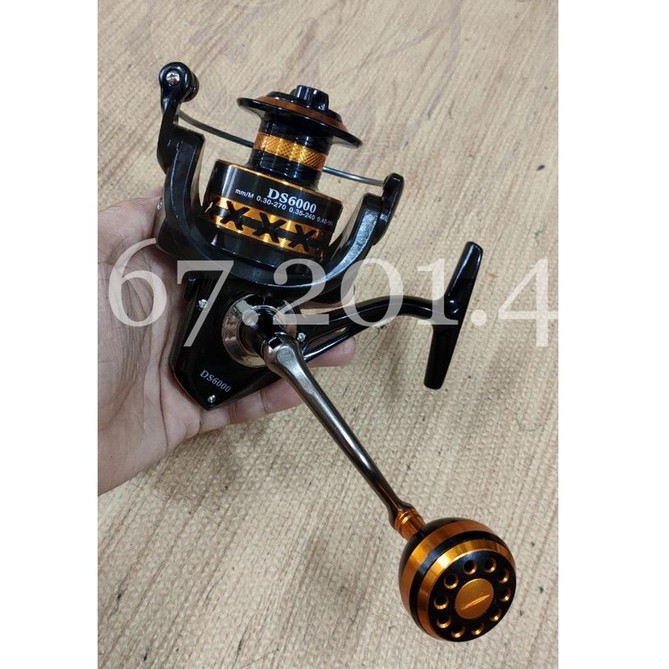 Máy Câu Cá Kim loai Máy Đứng DEUKIO DS 3000 đến 7000 Cao Cấp Đủ Size Mẫu Năm 2020