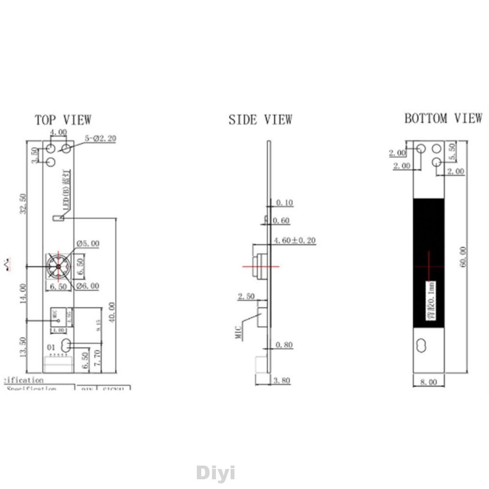 Mô đun Chip Camera HM2057 chuyên nghiệp tích hợp micro gắn Laptop | BigBuy360 - bigbuy360.vn