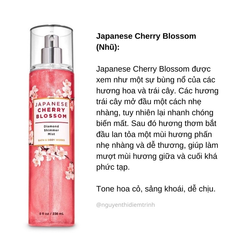 Link 2 Xịt thơm Bath & Body Work 10ml