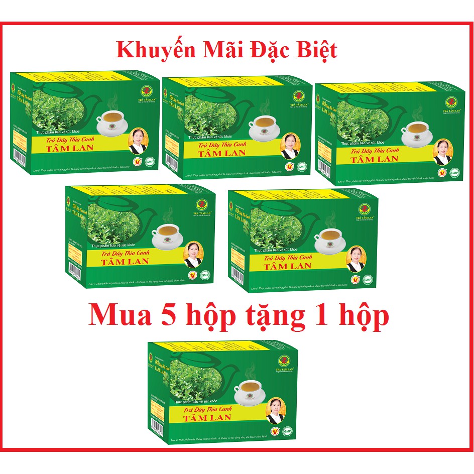 TRÀ DÂY THÌA CANH TÂM LAN (Mua 5 hộp tặng 1 hộp)