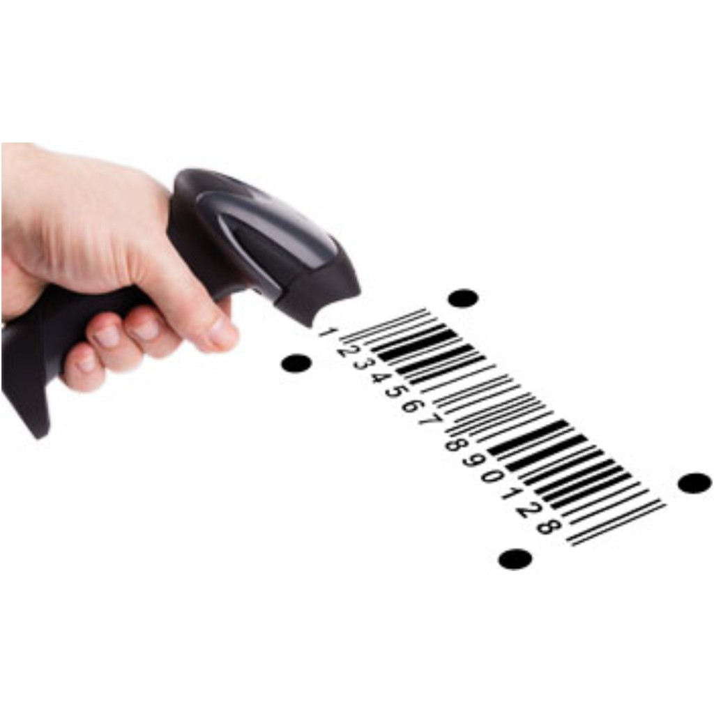 Máy Bắn Mã Vạch Không Dây, Máy Quét Mã Vạch Wireless 2.4G