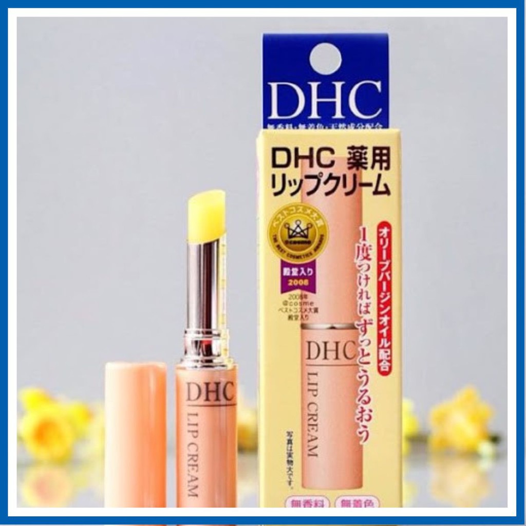 Son dưỡng môi DHC không màu Lip Cream nhật bản chính hãng