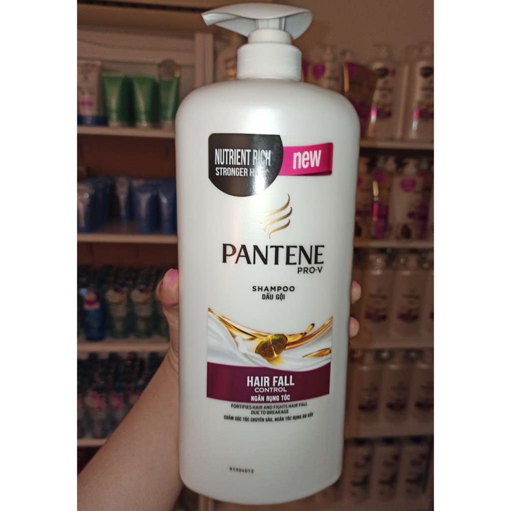 Dầu Gội Pantene ngăn rụng tóc chai 1200ml 650ml (mẫu mới)