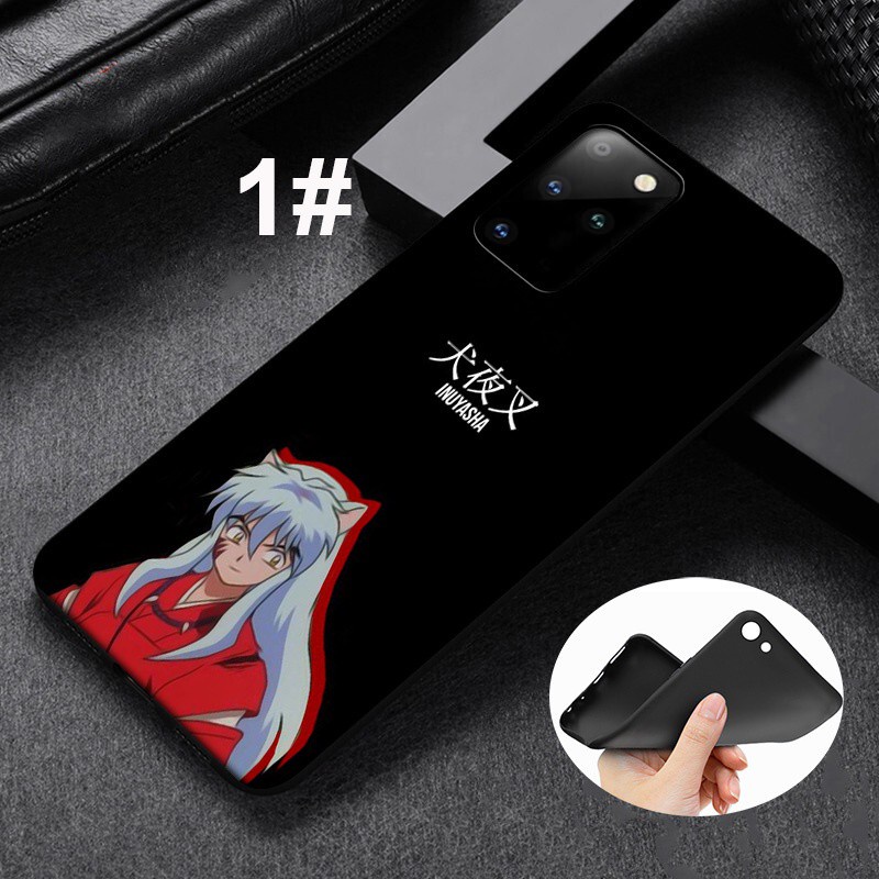 Samsung Galaxy S10 S9 S8 Plus S6 S7 Edge S10+ S9+ S8+ Soft Silicone Cover Phone Case Casing GR59 InuYasha Anime