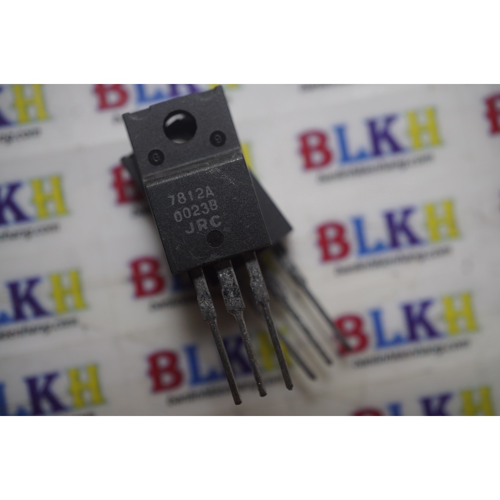 2 IC nguồn NJM7812A 7812A TO-220F chính hãng JRC