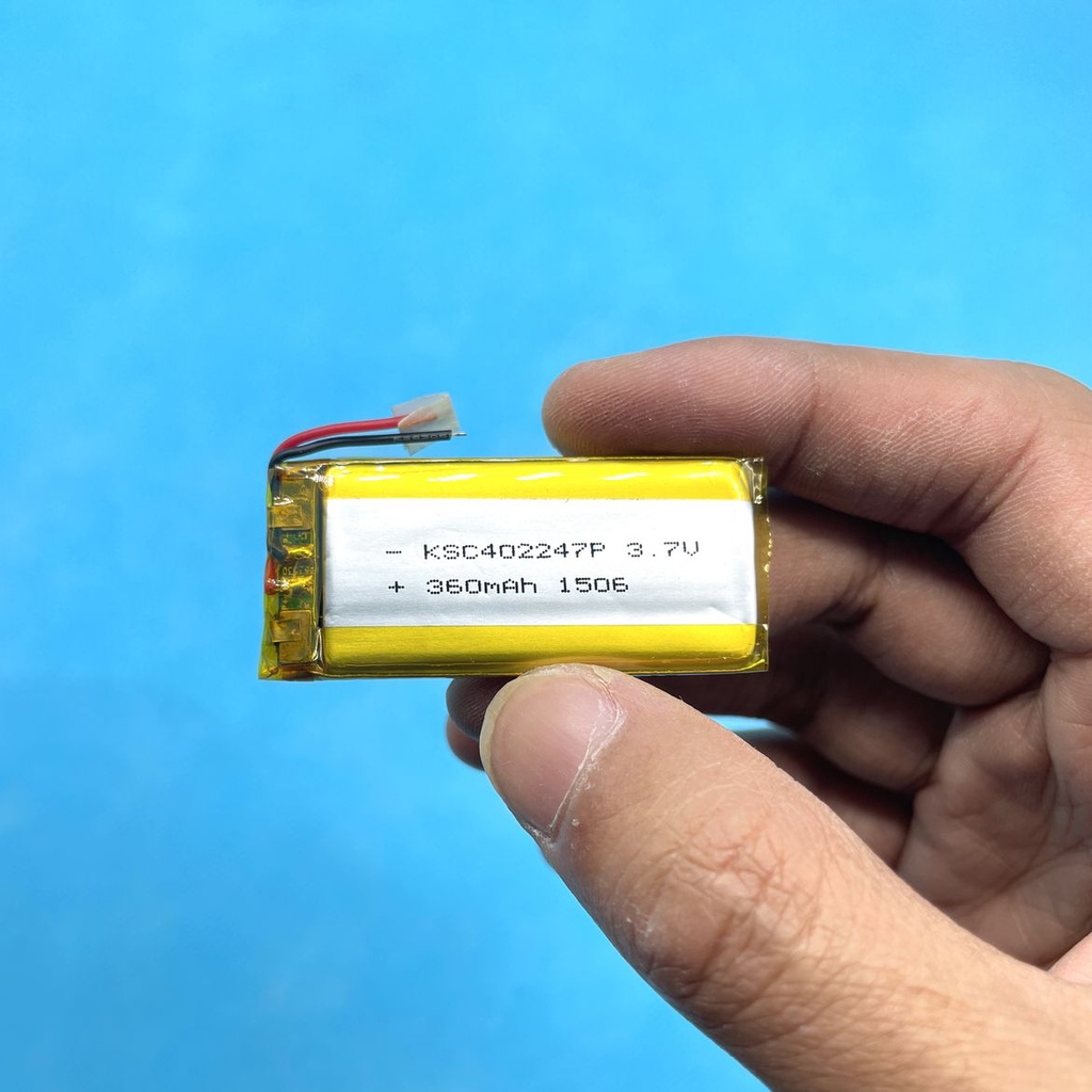 Pin lipo 3.7v 360mah KT 4x22x47mm