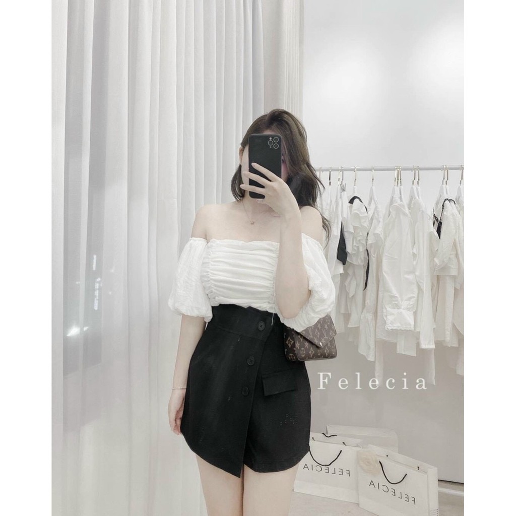 quần giả váy lệch tà hot hit shop sun soc | BigBuy360 - bigbuy360.vn