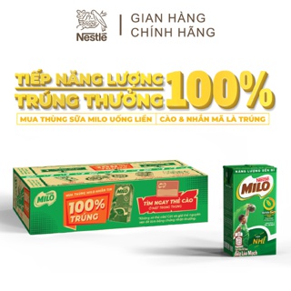Thức Uống Lúa Mạch Nestle Milo 115ml Thùng 48 hộp
