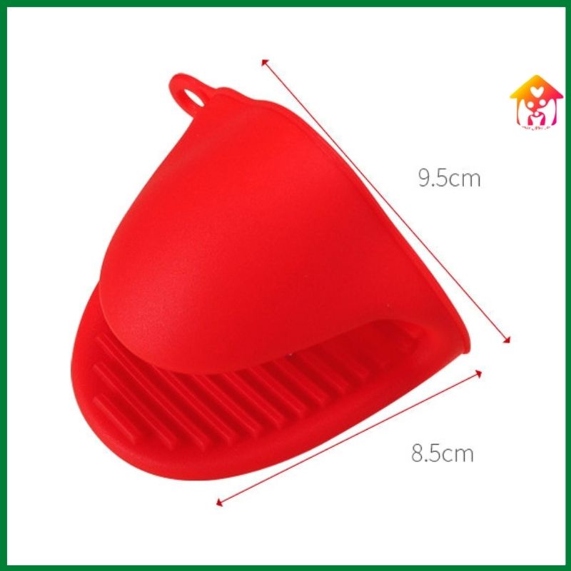 Găng tay cách nhiệt chất liệu silicon dày dặn -phong cách Hàn Quốc nhiều màu sắc