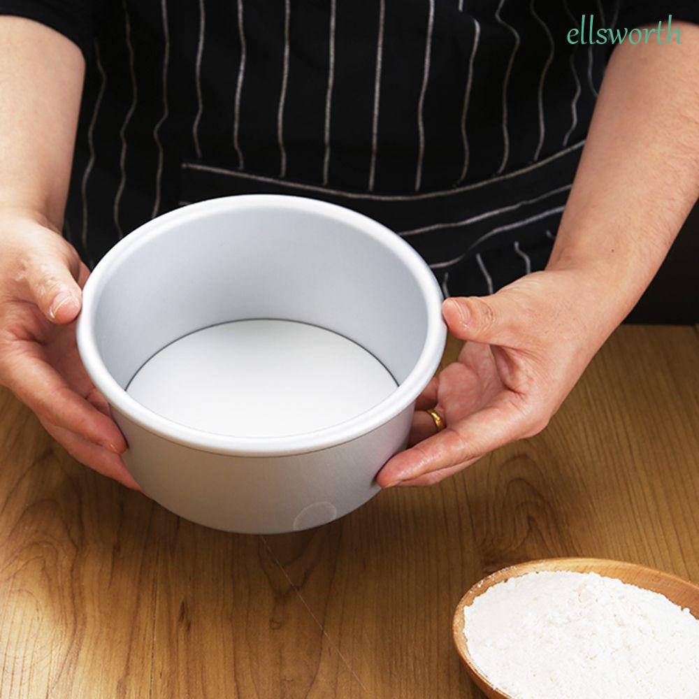 Khuôn làm bánh hình tròn bằng nhôm kích thước 4/6/8/10 Inch