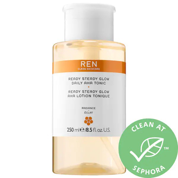 REN Clean Skincare  Toner Tẩy Da Chết Làm Sáng Da Ready Steady Glow Daily AHA Toner