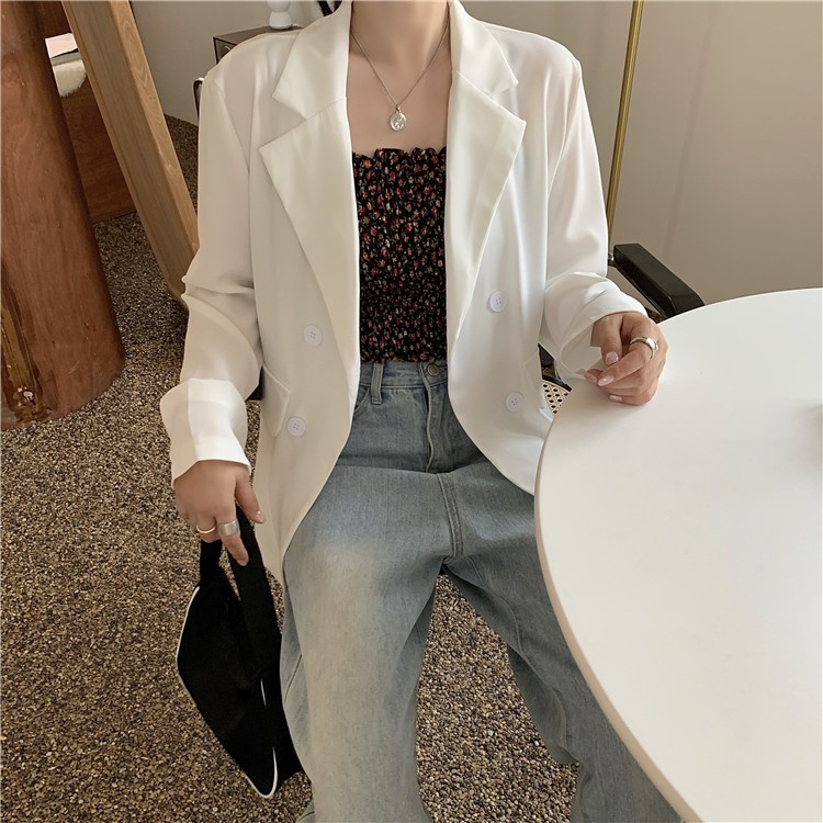 SUPER SALE 255k còn 99k  Áo Blazer dài tay mỏng