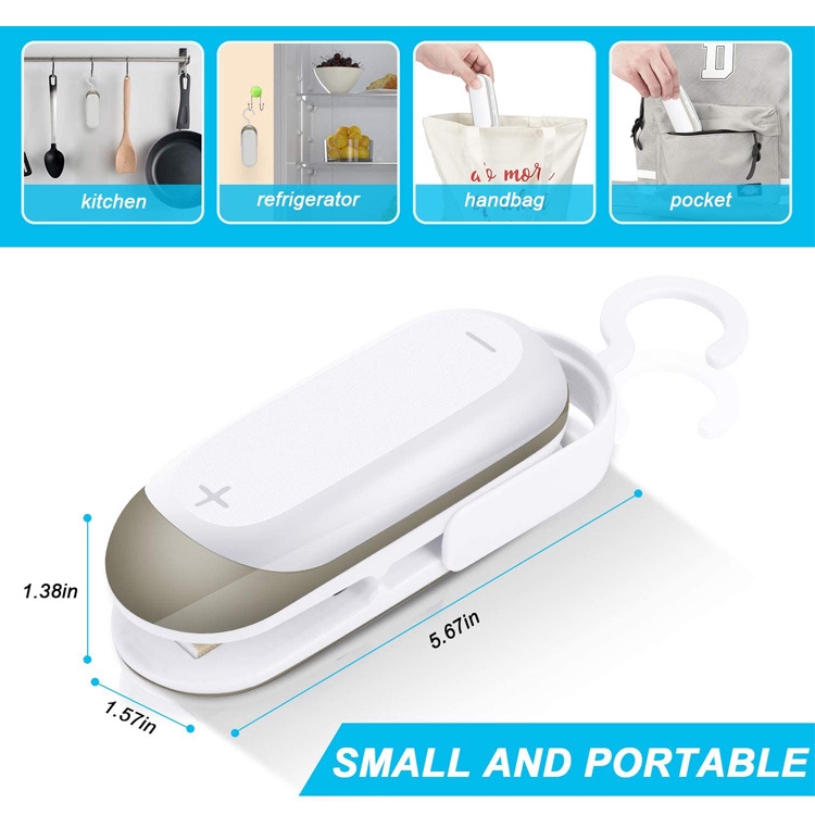 Máy Hàn Miệng Túi Bảo Quản Thực Phẩm 2 Trong 1 Tiện Dụng