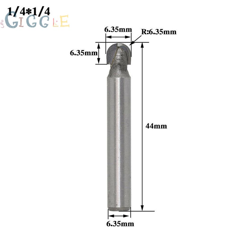 Mũi Phay Cắt Gỗ 2 Rãnh 1 / 2 "1 / 4"