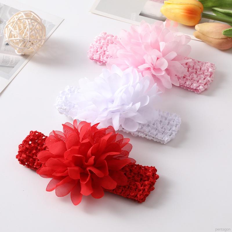 Giày công chúa đế mềm chống trượt + băng đô dễ thương thời trang cho bé gái sơ sinh