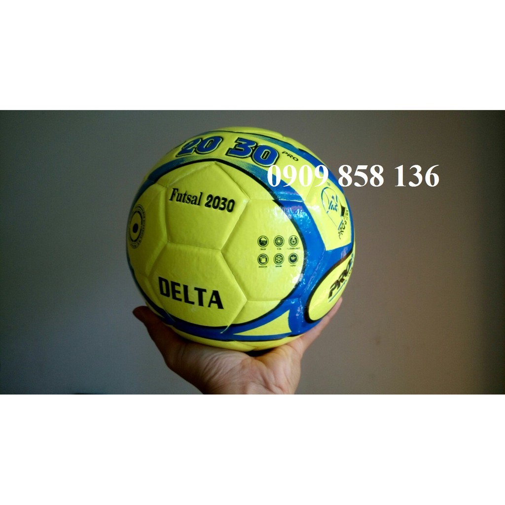 COMBOM 10 QUẢ BÓNG ĐÁ DELTA sô 4 FUTSAL 2030 PRO-STAR Size 4 SÂN CỎ NHÂN TẠO