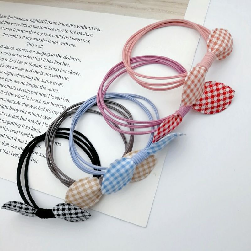 Dây cột tóc nơ dễ thương xinh xắn