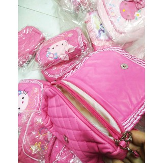 Túi/Ví đeo chéo mini 2 ngăn Hello Kitty