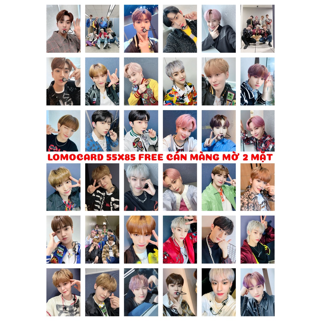 Lomo card 144 ảnh nhóm TEMPEST- Cập nhật Twitter 0104