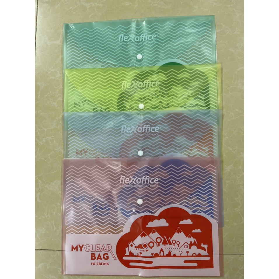 Túi đựng hồ sơ MYCLEAR BAG FO-CBF016 - Túi đựng tài liệu thiên long - sản phẩm cho giới văn phòng - HOKAMI STORE