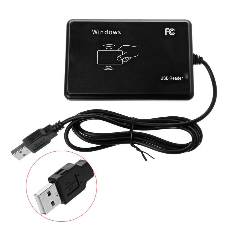 Đầu Đọc Thẻ IC USB Hassel 13 56MHz MF1 S50 Thin33 Chuyên Dụng
