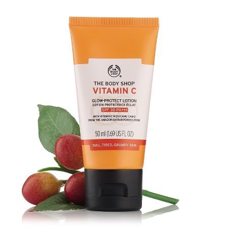 Kem chống nắng dưỡng ẩm The Body Shop Vitamin C Glow Protect Lotion SPF30 PA+++ 50ml