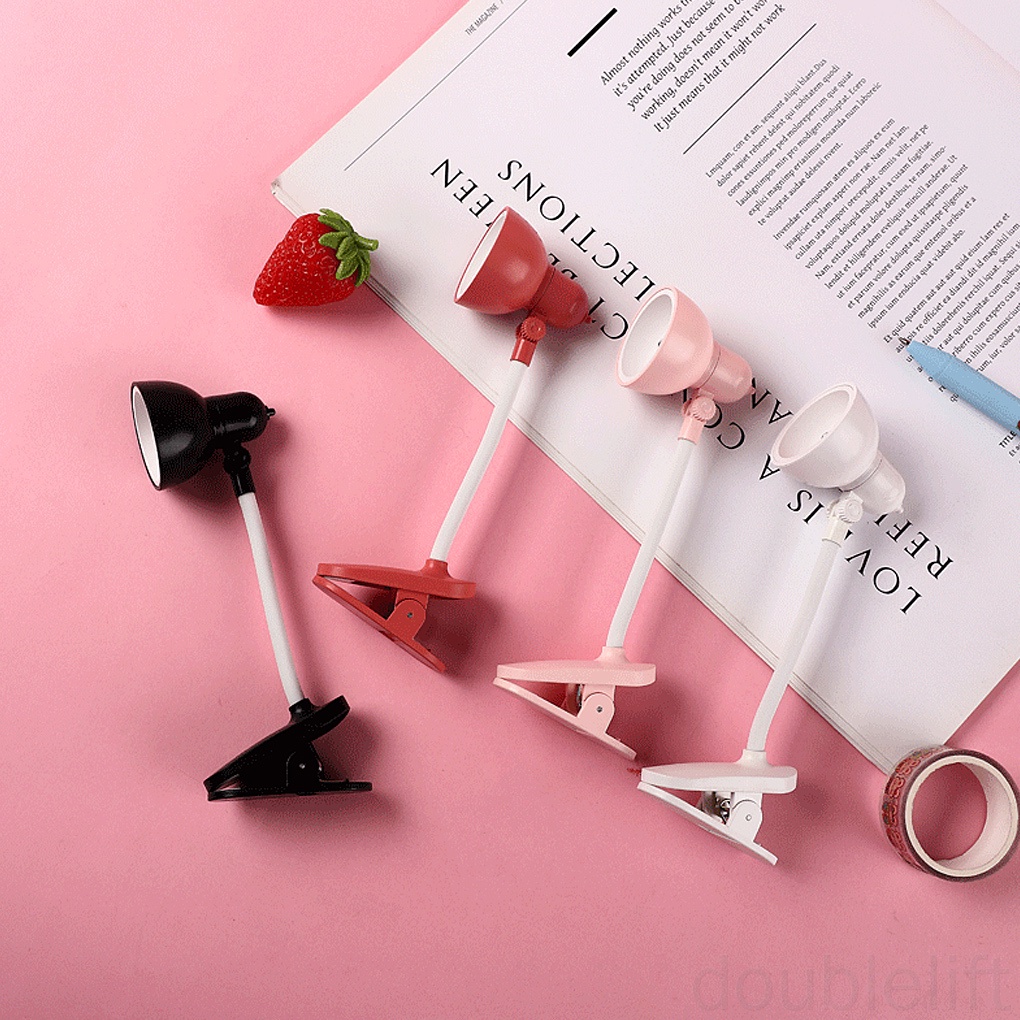 Đèn đọc sách mini kẹp bàn có thể điều chỉnh dễ dàng