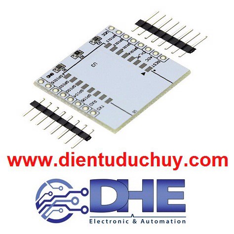ĐẾ RA CHÂN ESP8266 ESP-07, ESP-08, ESP-12E/F