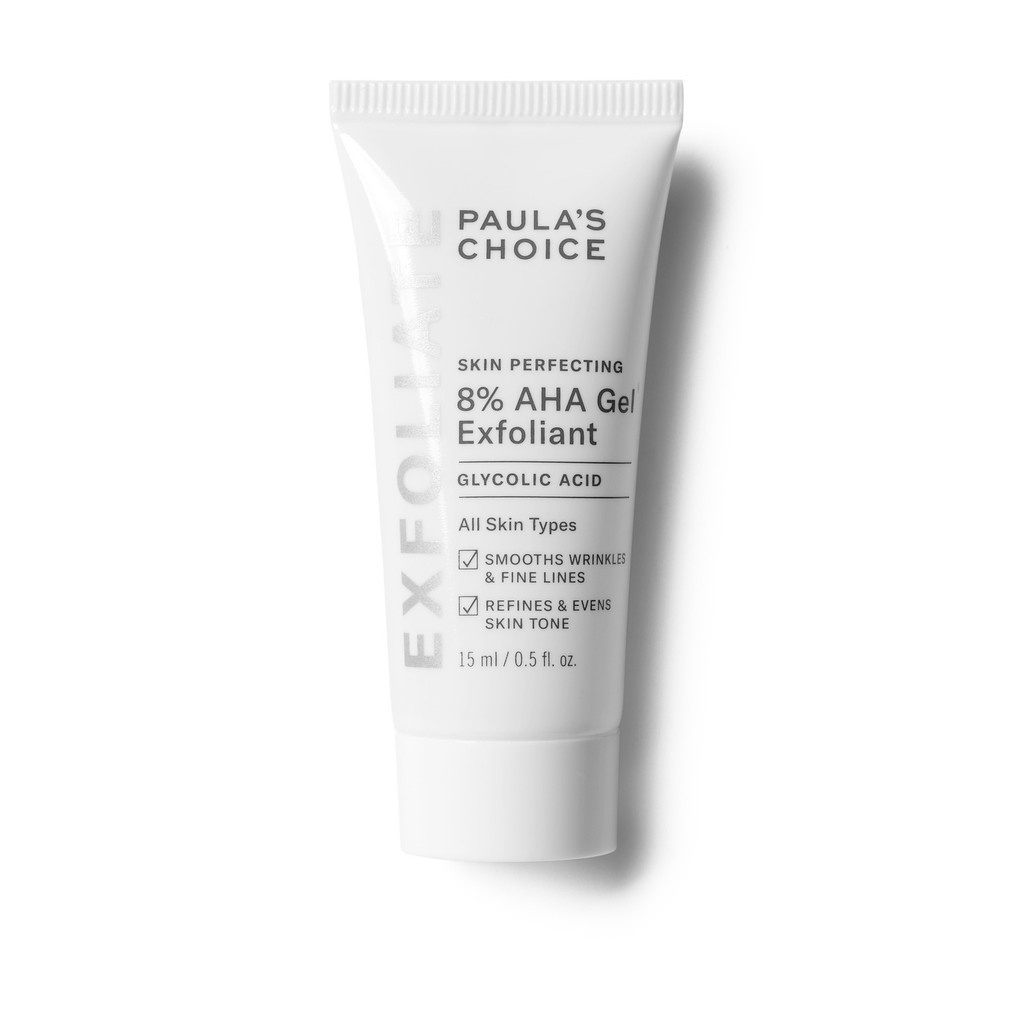 Gel loại bỏ tế bào chết làm mềm và sáng mịn da Paulas Choice Skin Perpecting 8% AHA Gel Exfoliant 15ml